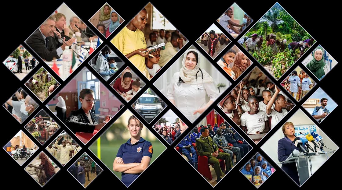 Mosaic image of SCO activities